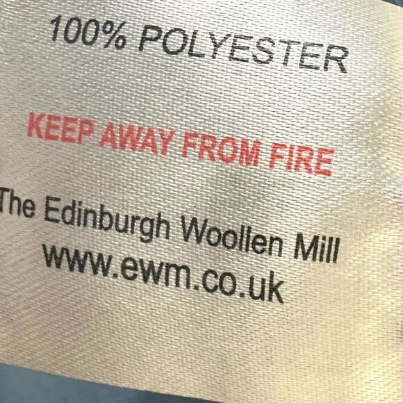 The Edinburgh Woollen Mill blue  ISLE FLEECE JACKET - Picture 6 of 6